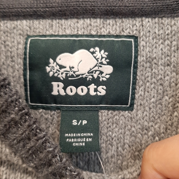 BNWT Roots men cotton sweater (Chest 51cm, Length 74cm) - Picture 3 of 7